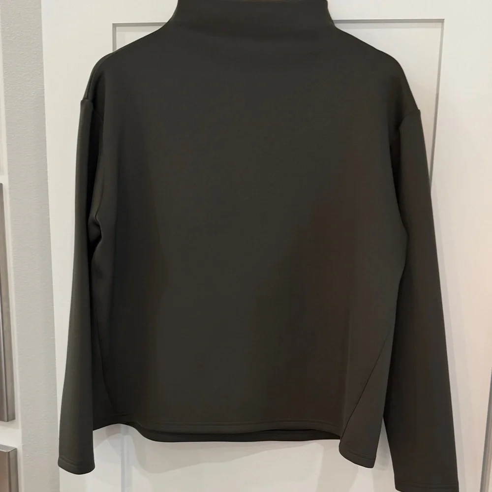 ‘Like a Boss’ Turtleneck - Dark khaki from Aday - Picture 1 of 3